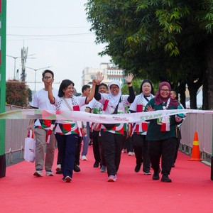 Race photo from WALK FOR PALESTINE