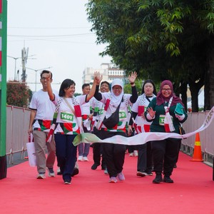 Race photo from WALK FOR PALESTINE