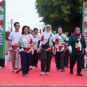 Race photo from WALK FOR PALESTINE