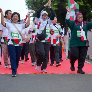 Race photo from WALK FOR PALESTINE
