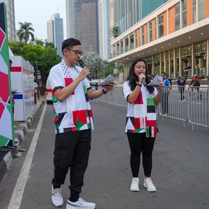 Race photo from WALK FOR PALESTINE
