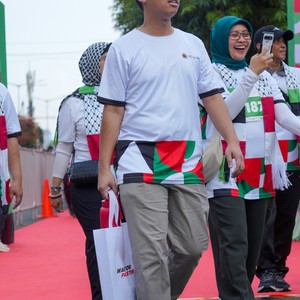 Race photo from WALK FOR PALESTINE