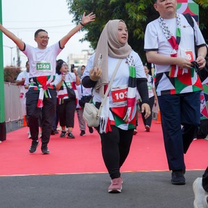 Race photo from WALK FOR PALESTINE
