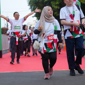 Race photo from WALK FOR PALESTINE