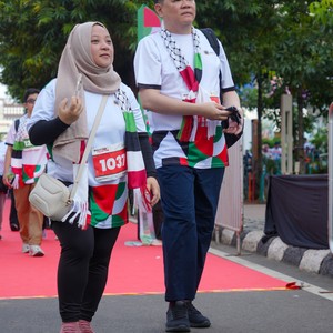Race photo from WALK FOR PALESTINE