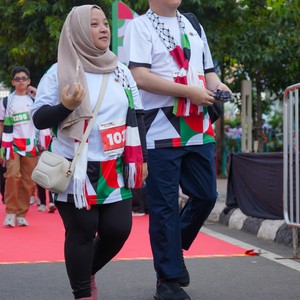 Race photo from WALK FOR PALESTINE