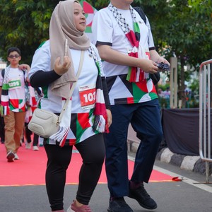 Race photo from WALK FOR PALESTINE