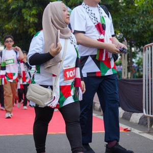 Race photo from WALK FOR PALESTINE