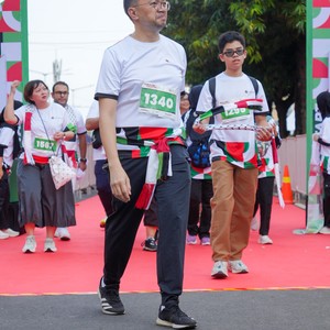 Race photo from WALK FOR PALESTINE