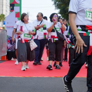 Race photo from WALK FOR PALESTINE