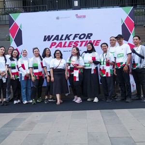 Race photo from WALK FOR PALESTINE
