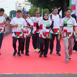 Race photo from WALK FOR PALESTINE