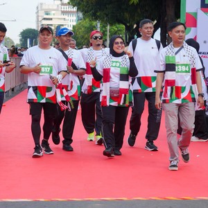 Race photo from WALK FOR PALESTINE