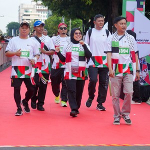 Race photo from WALK FOR PALESTINE