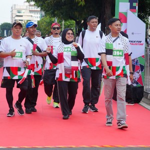 Race photo from WALK FOR PALESTINE