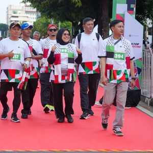 Race photo from WALK FOR PALESTINE