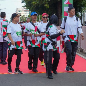 Race photo from WALK FOR PALESTINE