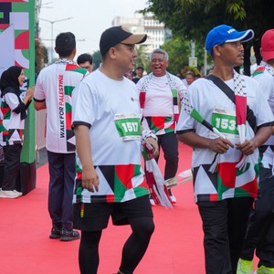 Race photo from WALK FOR PALESTINE