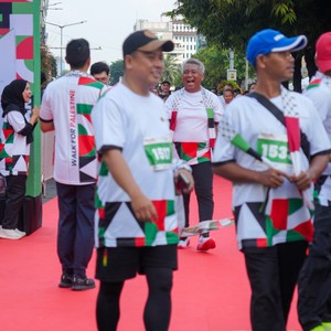 Race photo from WALK FOR PALESTINE
