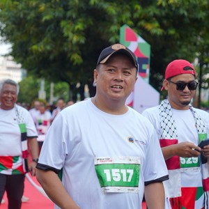 Race photo from WALK FOR PALESTINE