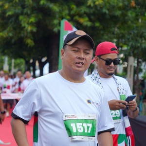 Race photo from WALK FOR PALESTINE