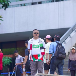 Race photo from WALK FOR PALESTINE