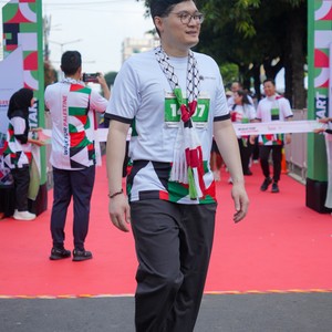 Race photo from WALK FOR PALESTINE