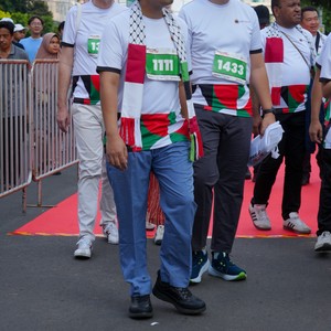 Race photo from WALK FOR PALESTINE