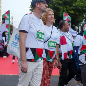 Race photo from WALK FOR PALESTINE