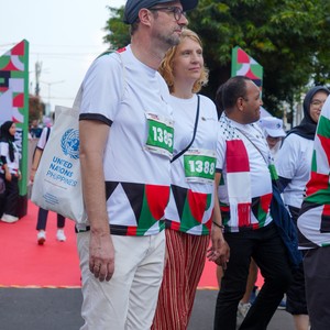 Race photo from WALK FOR PALESTINE