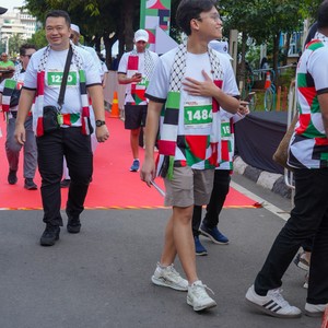 Race photo from WALK FOR PALESTINE