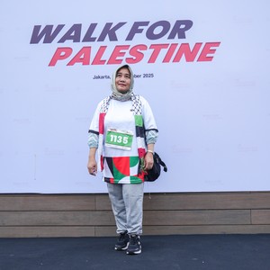 Race photo from WALK FOR PALESTINE