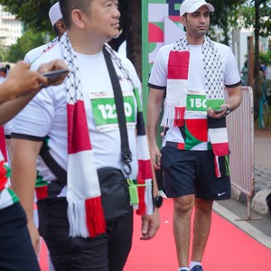 Race photo from WALK FOR PALESTINE