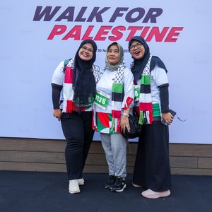 Race photo from WALK FOR PALESTINE