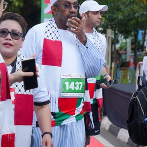 Race photo from WALK FOR PALESTINE