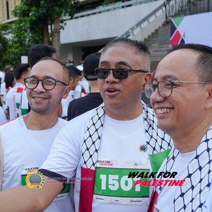 Race photo from WALK FOR PALESTINE