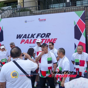 Race photo from WALK FOR PALESTINE