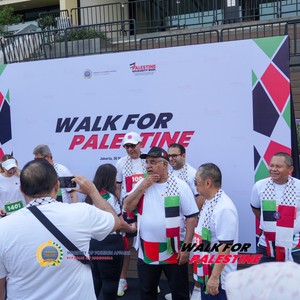 Race photo from WALK FOR PALESTINE