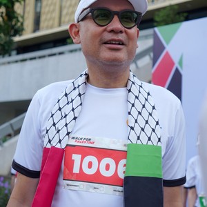 Race photo from WALK FOR PALESTINE