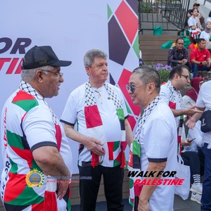 Race photo from WALK FOR PALESTINE