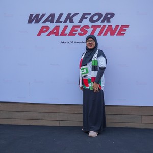 Race photo from WALK FOR PALESTINE