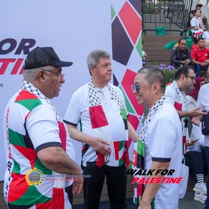 Race photo from WALK FOR PALESTINE