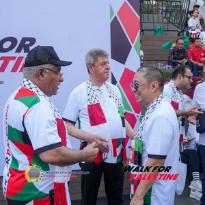 Race photo from WALK FOR PALESTINE