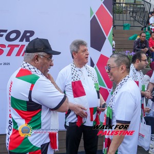 Race photo from WALK FOR PALESTINE