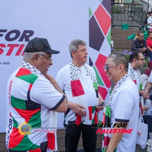Race photo from WALK FOR PALESTINE