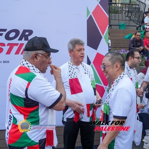 Race photo from WALK FOR PALESTINE