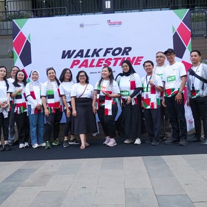 Race photo from WALK FOR PALESTINE
