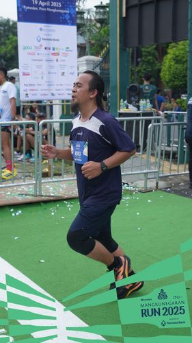 Race photo from Mangkunegaran Run 2025