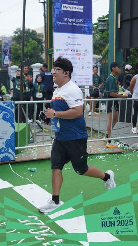 Race photo from Mangkunegaran Run 2025
