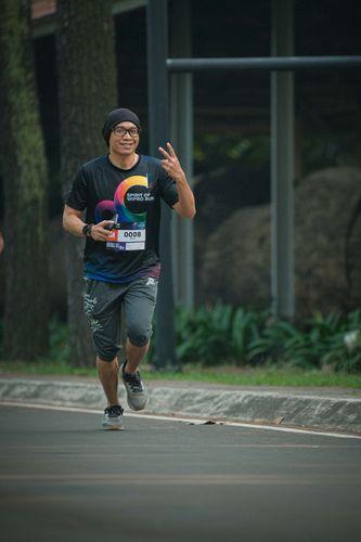 Race photo from WIPRO RUN 2025 - Vitalis Unza 20th Anniversary